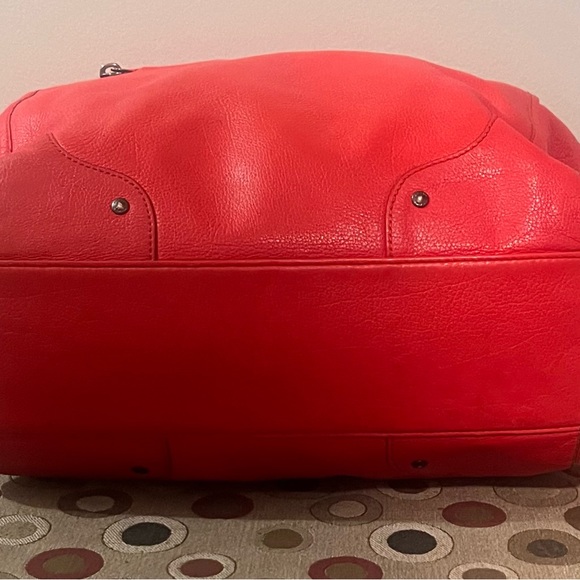 COACH Orange F34039 MICKIE Satchel/Tote W/ Matching Large Zip Around Wallet - Picture 14 of 15